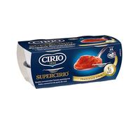 Cirio Tomato Purée, Double Concentrated, Italian Tomato Paste, Pots 70g (Pack of 4)