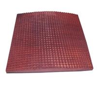Cirise Engineered Wood Acupressure Mat Foot Massager (30CM X 29CM X 2.5CM Brown) II for Pain Stress Relief Blood Circulation Body Care Fitness