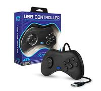 CirKa Saturn-Style USB Controller for PC/Mac (Black)