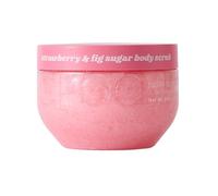 Ciroa Beauty Strawberry & Fig Body Scrub 350g - Exfoliating Sugar Scrub for Soft, Glowing Skin, Vegan & Cruelty Free
