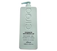 Ciroa Coconut & Macadamia Oil Nourish & Hydrate Shower Gel EcoPure Australian Owned 1000mL