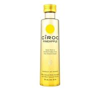 Cîroc Pineapple Flavoured Vodka | 40% vol | 15x5cl | Ultra-Premium Vodka | Distilled 5 Times | Tropical Taste | Infused with Natural Flavours & Pineapple