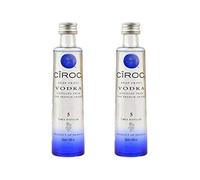 Ciroc Vodka 5cl Miniature x 2 Bottles | 40% ABV