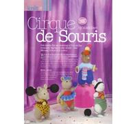Cirque de Souris Part One: Circus Toy Mice by Alan Dart Knitting Pattern: Basic Body - The Ringmaster and The Jolly Clown (Simply Knitting Magazine Pull Out Pattern)