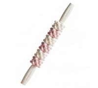 Cirraorive Children Roller Spiky Sensory Silicone Surface for Gentle Touch and with Easy to Hold Grip Suitable for Child routines Therapeutic Settings, White, Pink, Round Handle
