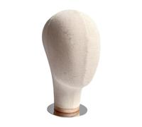 Cirraorive Hat Stand, Hat Display, Multifunctional Mannequin Head, Metal Base, Professional Or Personal Accessory, Practical, Argent Bottom