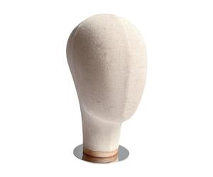 Cirraorive Hat Stand, Hat Display, Multifunctional Mannequin Head, Metal Base, Professional Or Personal Accessory, Practical, Argent Bottom