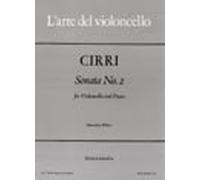Cirri Sonata No 2 in G (Cello & Piano)