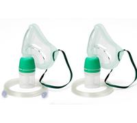 Cirrus 2 InterSurgical Mask Kit with Tube - Pack of 2 | Comfortable and Effective Respiratory Therapy Solution