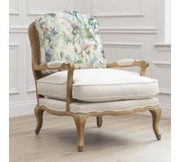 Cirsium Florence Armchair - Oak and Damson - Printed
