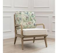 Cirsium Idris Armchair - Damson - Printed