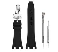 Cirtrar Silicone Watch Band Compatible with Audemars Piguet Royal Oak Offshore 15703 15710