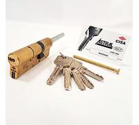CISA 0A3S7 European Astral S Cylinder, Brass