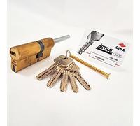 CISA 0A3S7 European Astral S Cylinder, Brass