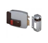 CISA - Electric Lock to Apply 111721602N7 - CISA Electrolock in Painted Steel with Internal Key - External Gate Lock Entry 60 Adjustable - Left Hand