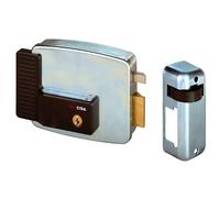 Cisa 11721601 Electric rim lock, 12 V, galvanized, Entry 60, right hand