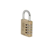 CISA 121190200 Combination Padlock, Brass, 20 mm