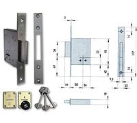 Cisa 48317 57220-50-0 Lock D/Map Infil