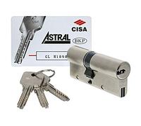 CISA Astral European Profile Cylinder Seal, Steel, Silver, 0A3S112012