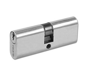 CISA C2000 Small Oval Double Cylinder - 70mm 35/35 (30/10/30) KD NP