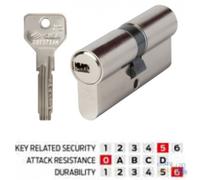 Cisa Double Cylinder European Cisa Asix 1.0E300 1.0E300.07.0.12 30/30=60 Mm
