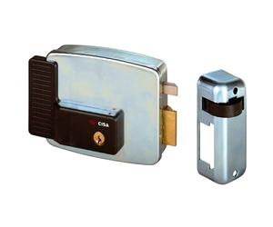 CISA Electric Lock, 12 V, Galvanised, Silver, 11721501, 12 voltsV