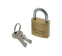 CISA Padlock Locking Line, Brass, Gold, 21010300