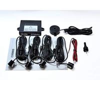 CISBO 18mm Detachable Rear Reverse Parking Sensor 4 Sensors Kit Audio Buzzer Kit (Pearl White)