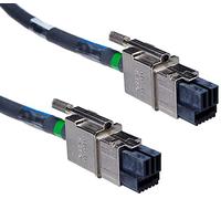 Cisco 3750 X STACK - Network cable (0,3 m, Male/Male, Black, 1 pc (S))