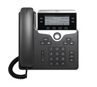 Cisco 7821 IP phone Black, Silver 2 lines