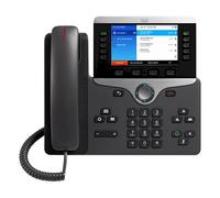Cisco IP Business Phone 8851, 5-inch WVGA Colour Display, Gigabit Ethernet Switch, Class 4 PoE, USB Port, 10 SIP Registrations, 1-Year Limited Hardware Warranty (CP-8851-K9=)