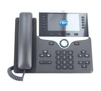 Cisco IP Business Phone 8861, 5-inch WVGA Colour Display, Gigabit Ethernet Switch, Class 4 PoE, WLAN Enabled, 2 USB Ports, 10 SIP Registrations, 1-Year Limited Hardware Warranty (CP-8861-K9=)