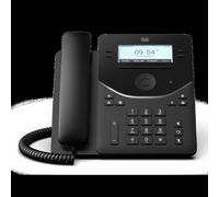Cisco 9841 IP Phone - Corded - Desktop - Carbon Black - 4 x Total Line - VoIP - 3.5" LCD - 2 x Network (RJ-45) - PoE Ports