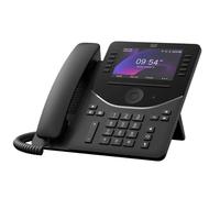 Cisco 9861 IP phone Black, Carbon 10 lines LCD Wi-Fi