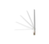 Cisco Aironet Dual-Band Omnidirectional Wi-Fi Antenna, 2 dBi (2.4 GHz)/4 dBi (5 GHz), White Dipole (1 Port), RP-TNC Connector, 1-Year Limited Hardware Warranty (AIR-ANT2524DW-R=)