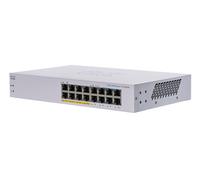Cisco Business CBS110-16PP-D Unmanaged Switch | 16 Port GE | Partial PoE | Limited Lifetime Protection (CBS110-16PP-D)