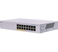 Cisco Business CBS110-16PP-D Unmanaged Switch | 16 Port GE | Partial P