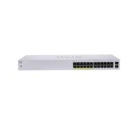 Cisco Business CBS110-24PP-UK 24-Port PoE Rack-mountable Unmanaged Switch