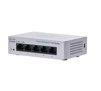 Cisco Business CBS110-5T-D Unmanaged Switch | 5 Port GE | Desktop | Ex