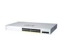 Cisco CBS220-24FP-4G Managed L2 Gigabit Ethernet (10/100/1000) Power over Ethernet (PoE) White