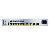 Cisco Catalyst 9200CX - Network Advantage - switch - compact - L3 - Managed - 12 x 10/100/1000 (PoE+) + 2 x 1000Base-T +