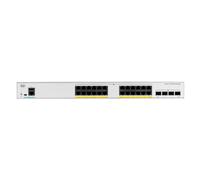 Cisco Catalyst 1000-24T-4X-L Network Switch 24 Gigabit Ethernet (GbE) Ports four 10 G SFP+ Uplink Ports Fanless Operation Enhanced Limited Lifetime Warranty (C1000-24T-4X-L)