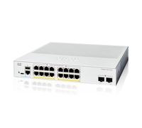 Cisco Catalyst 1200-16P-2G Smart Switch, 16 Port GE, PoE, 2x1GE SFP, Limited Lif