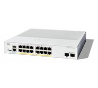 Cisco Catalyst 1200 Series 1200 16-Port Gigabit PoE+ SFP Smart L3 Rack-mountable Switch 120W