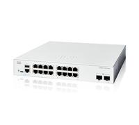 Cisco Catalyst 1200-16T-2G Smart Switch, 16 Port GE, 2x1GE SFP, Limited Lifetime Protection (C1200-16T-2G)