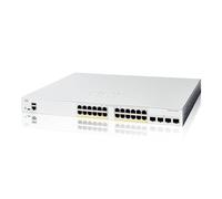 Cisco Catalyst 1200-24FP-4X Smart Switch, 24 Port GE, Full PoE, 4x10GE SFP+, Limited Lifetime Protection (C1200-24FP-4X)