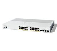 Cisco Catalyst 1200-24P-4G Smart Switch. 24 Port GE. PoE. 4x1GE SFP. L