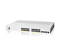 Cisco Catalyst 1200-24P-4G Smart Switch, 24 Port GE, PoE, 4x1GE SFP, Limited Lifetime Protection (C1200-24P-4G)