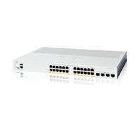 Cisco Catalyst 1200-24P-4X Smart Switch, 24 Port GE, PoE, 4x10GE SFP+,