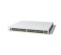 Cisco Catalyst 1200-48P-4G Smart Switch, 48 Port GE, PoE, 4x1GE SFP, L